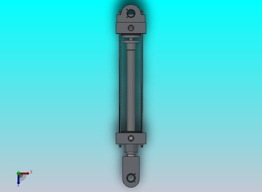 拉杆气动缸（带前后端安装）200x70x790毫米