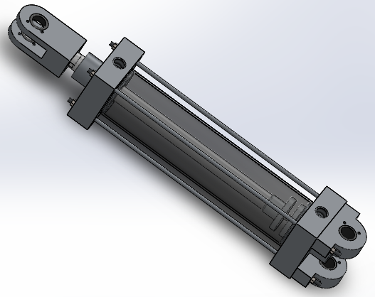拉杆气动缸（带前后端安装）200x70x790毫米