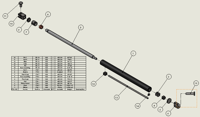 焊接式液压缸 65x45x920 mm