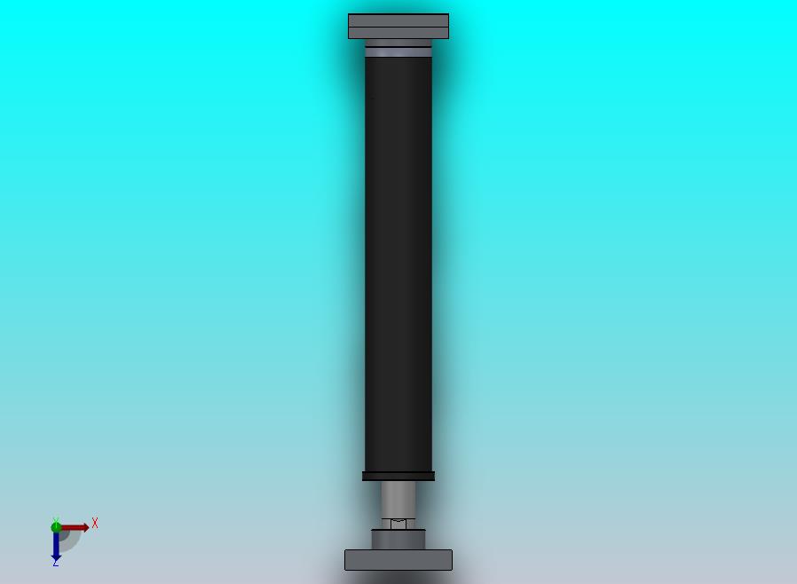 焊接式液压缸（带特殊前后安装法兰）40x25x237毫米