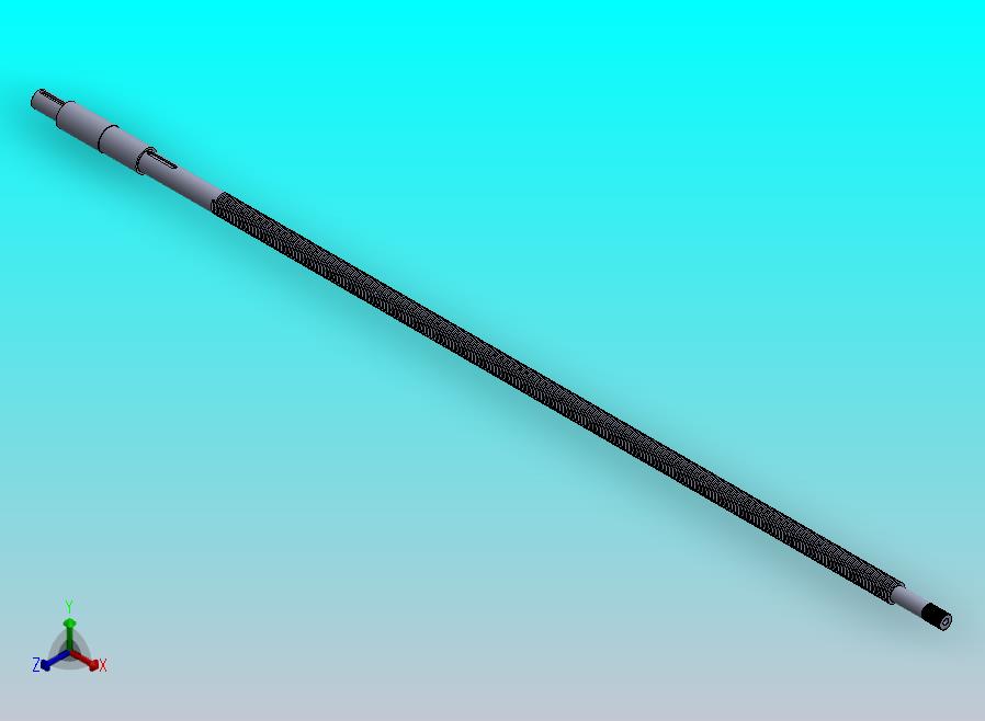 数控机床丝杠设计