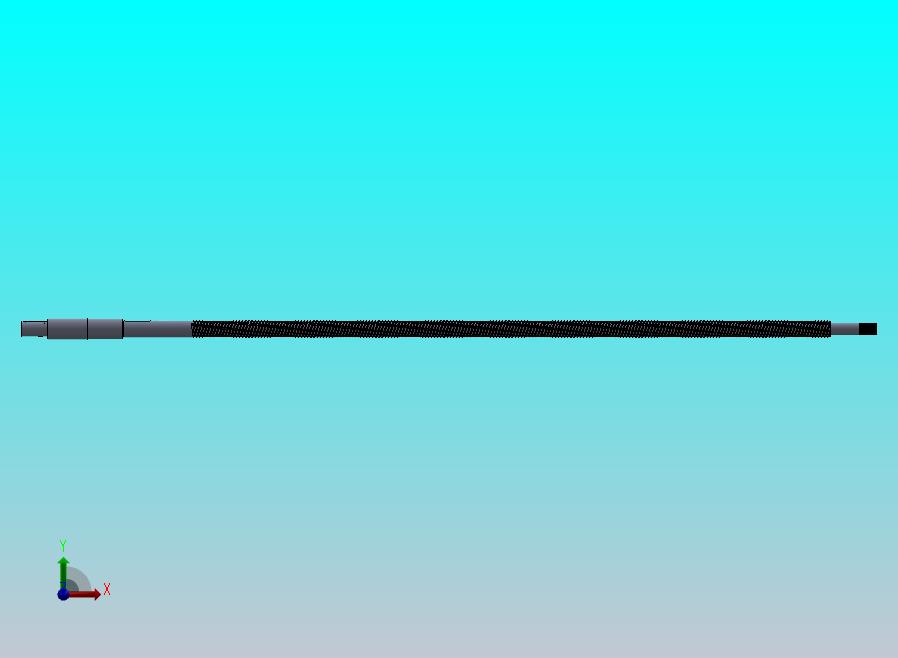 数控机床丝杠设计