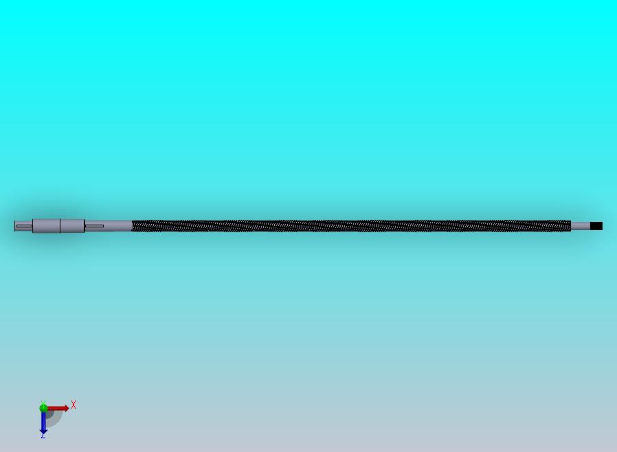 数控机床丝杠设计