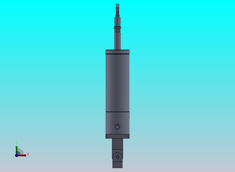 专用液压缸（螺纹型-插入阀门）35x20x100 mm