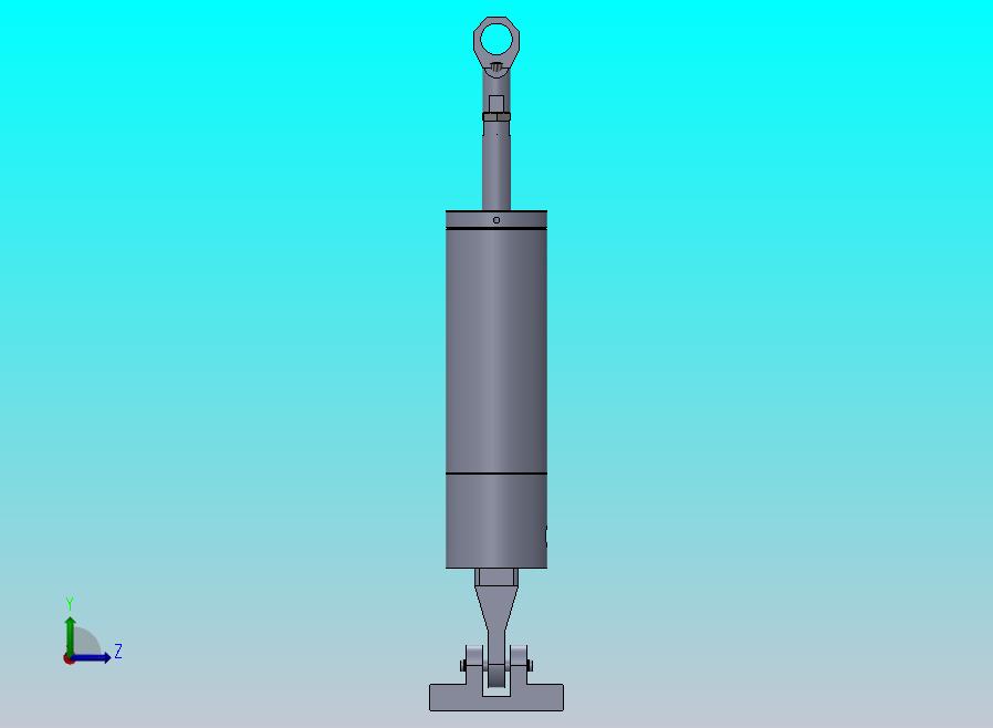 专用液压缸（螺纹型-插入阀门）35x20x100 mm