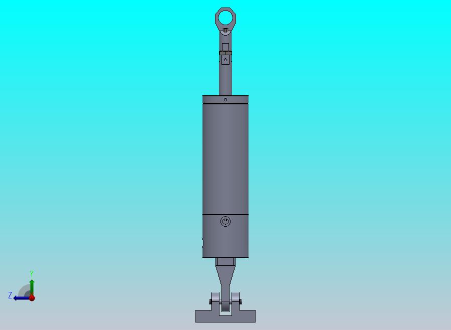 专用液压缸（螺纹型-插入阀门）35x20x100 mm