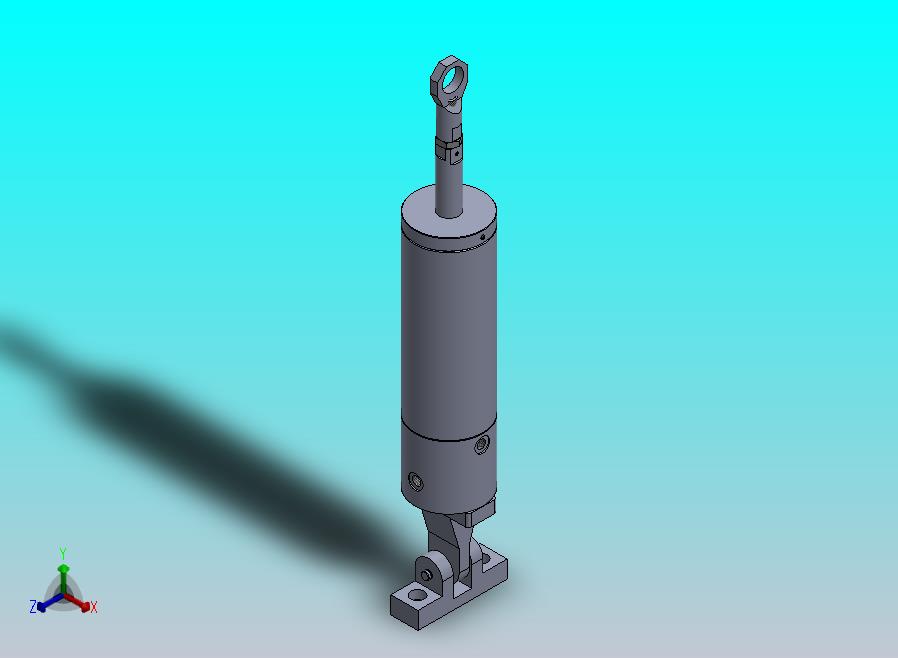 专用液压缸（螺纹型-插入阀门）35x20x100 mm