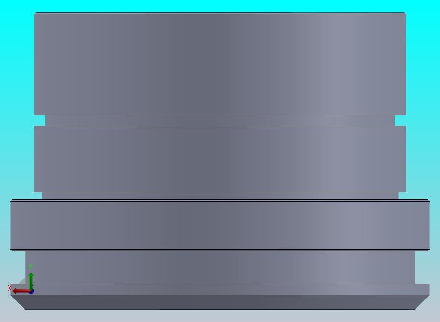 液压缸杆前盖（压盖）35 mm