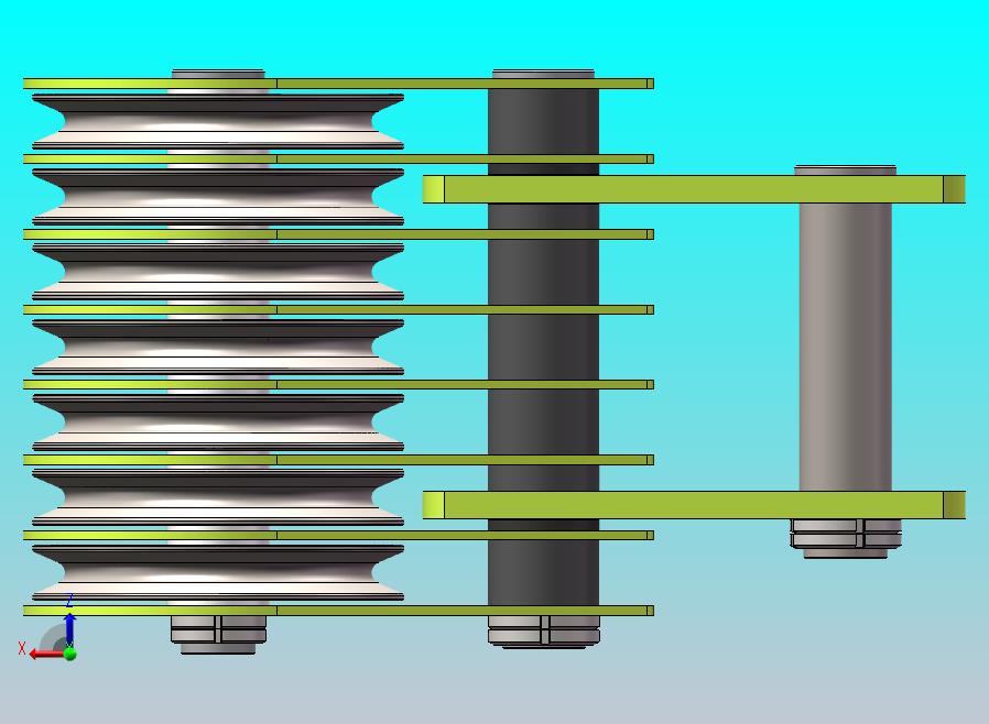 80T提梁机动滑轮组