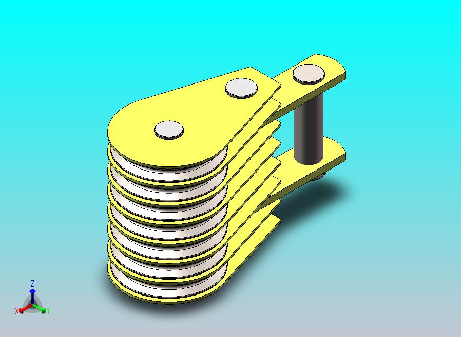 80T提梁机动滑轮组