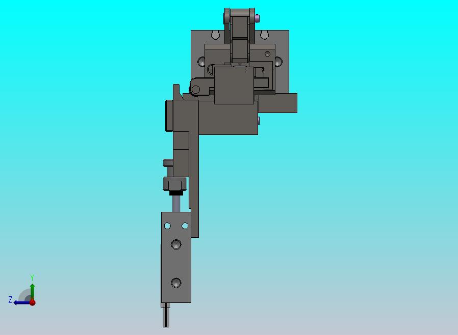 连杆机构的气缸夹紧机构