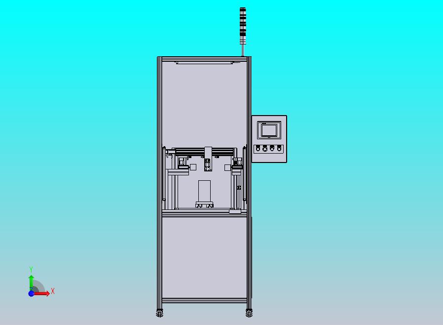 滑动力值检测工作站，汽车靠枕的升降杆滑动力值进行测试，带横移机构，压紧机构