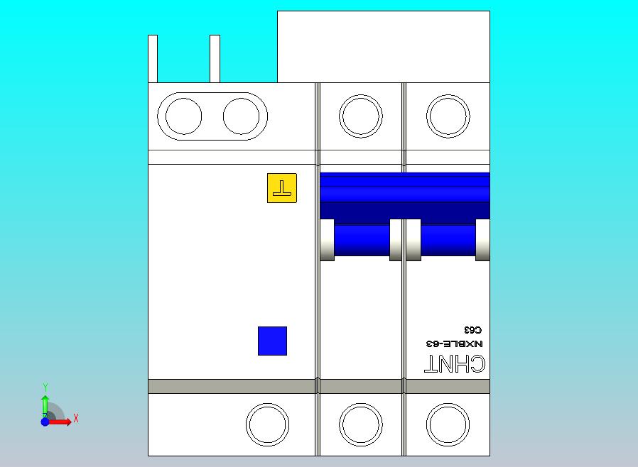 正泰2P空开带漏电保护