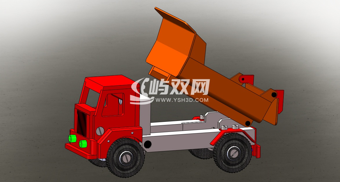 卡车Caamba垃圾桶