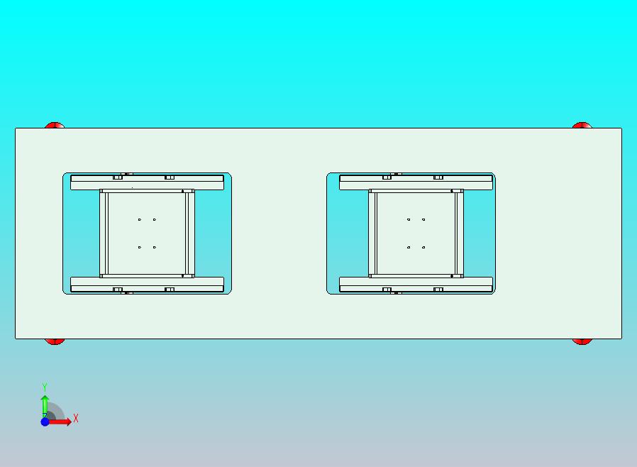 双单元设备生产装配台