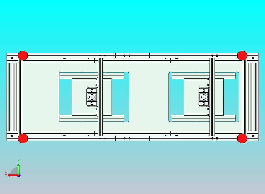 双单元设备生产装配台