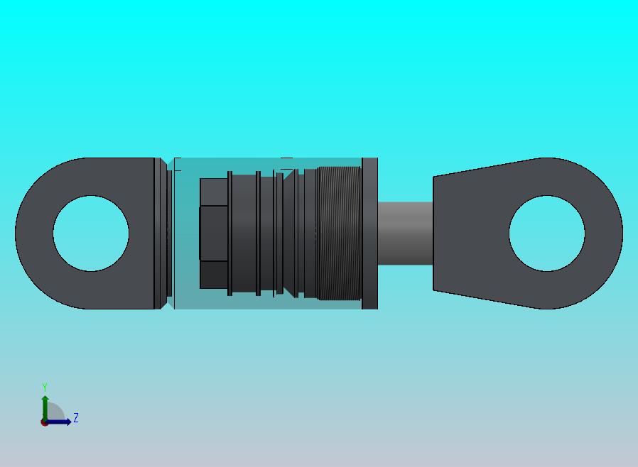 焊接式液压缸 100x50x22 mm