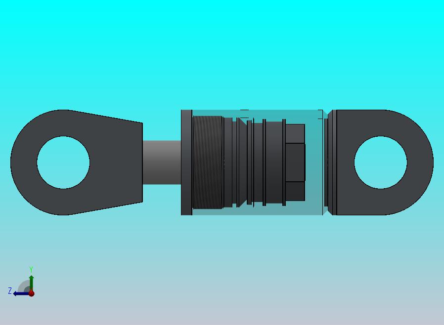 焊接式液压缸 100x50x22 mm