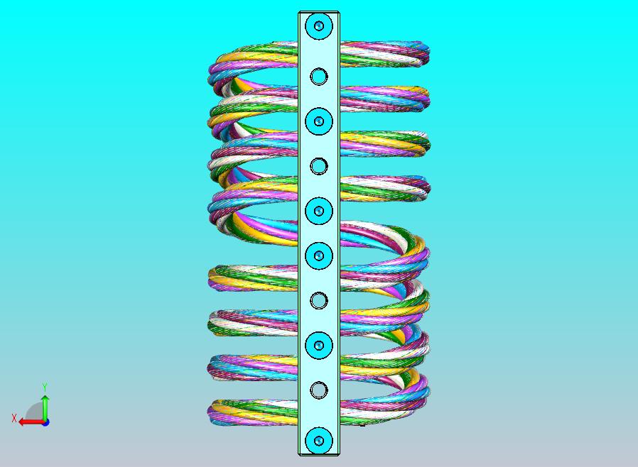 大型钢丝绳振动
