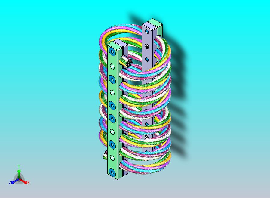 大型钢丝绳振动