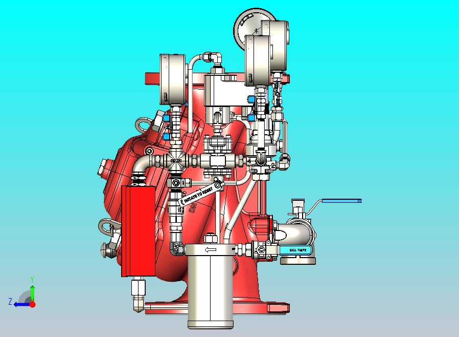 带就地复位功能的电动压力控制雨淋阀