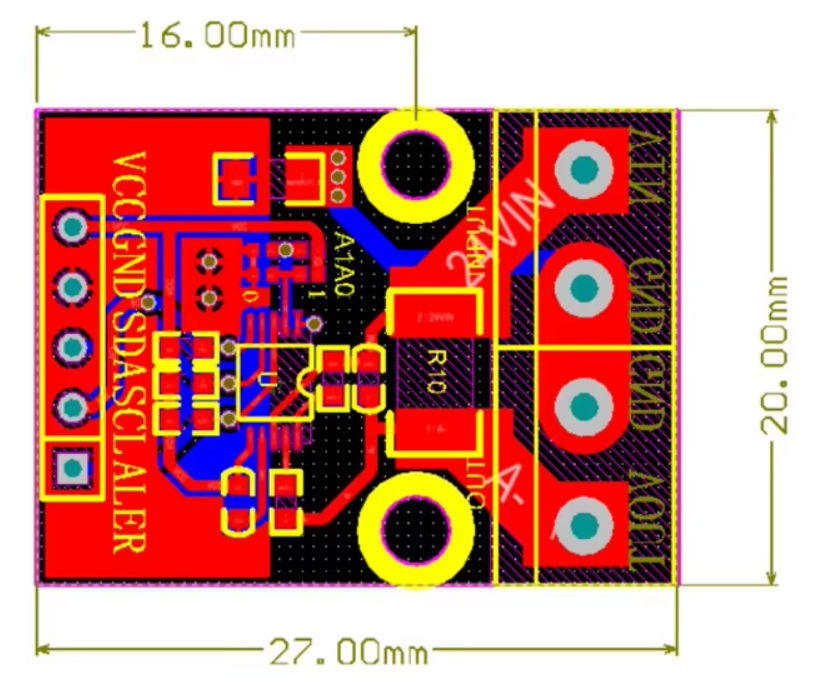 INA226电压和电流模块，226电压和电源监控器，报警功率计