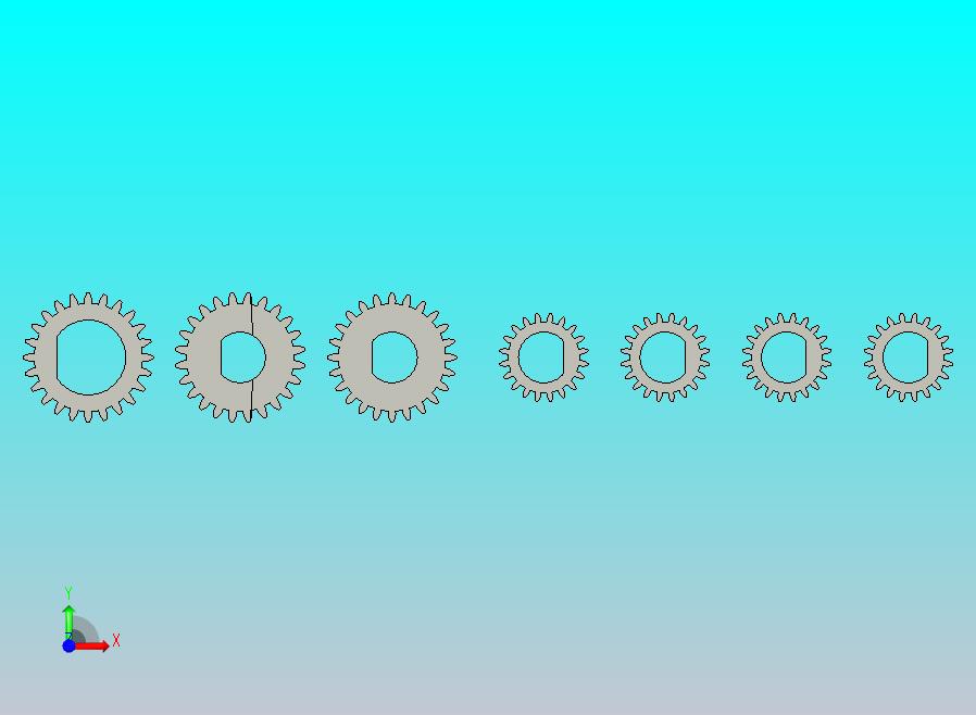 四重计数器旋转推进器