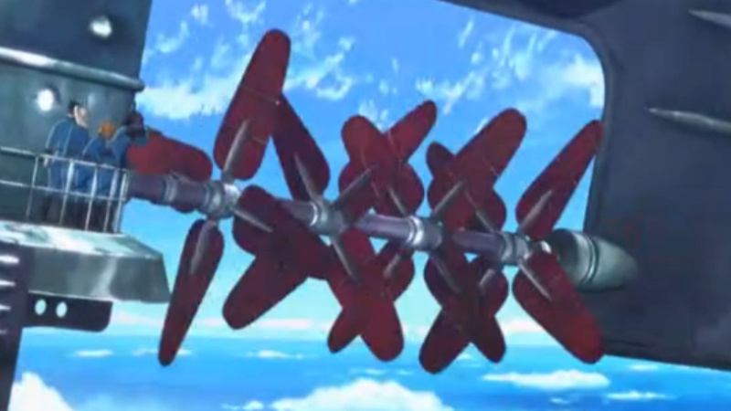 四重计数器旋转推进器