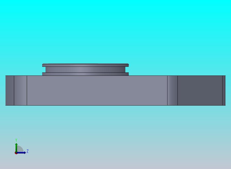 液压泵后板 - 带图纸