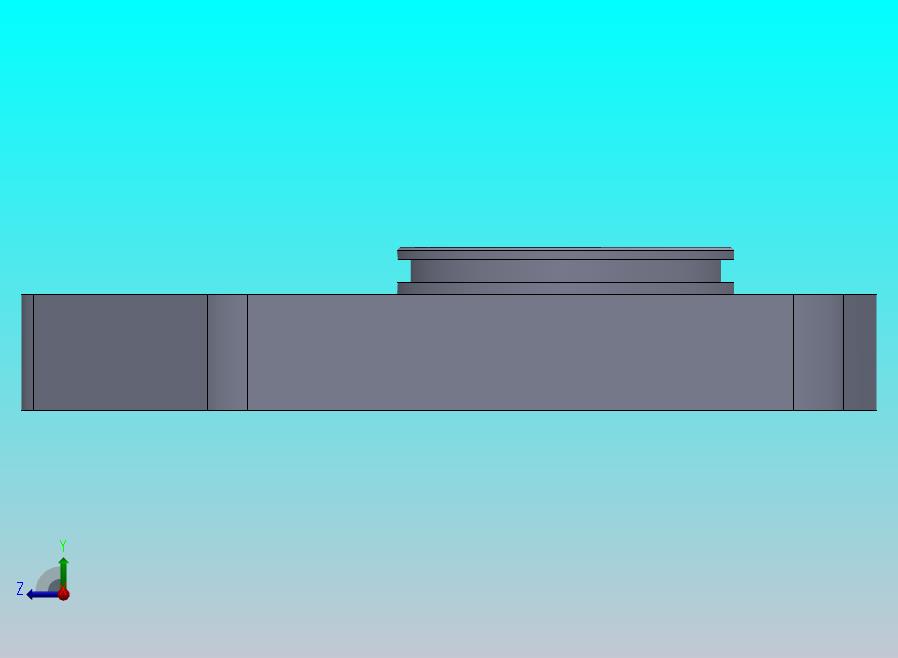 液压泵后板 - 带图纸