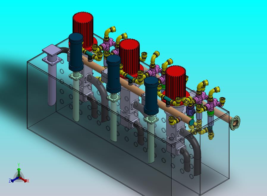 液压阀块防水单元总成