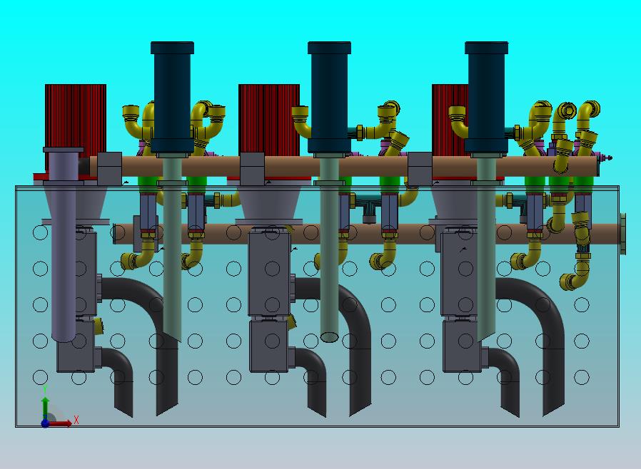 液压阀块防水单元总成