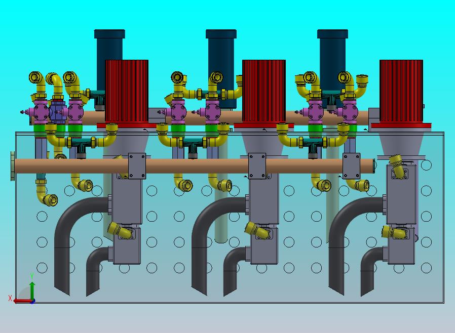 液压阀块防水单元总成