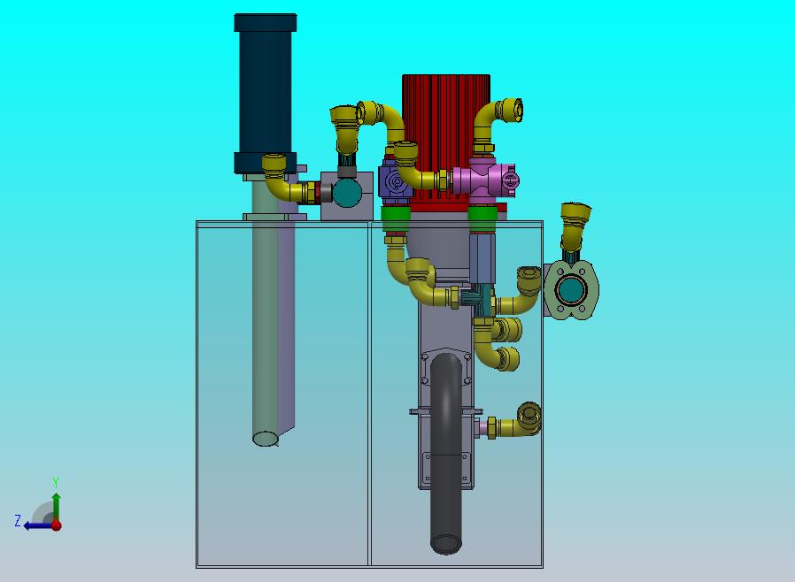 液压阀块防水单元总成