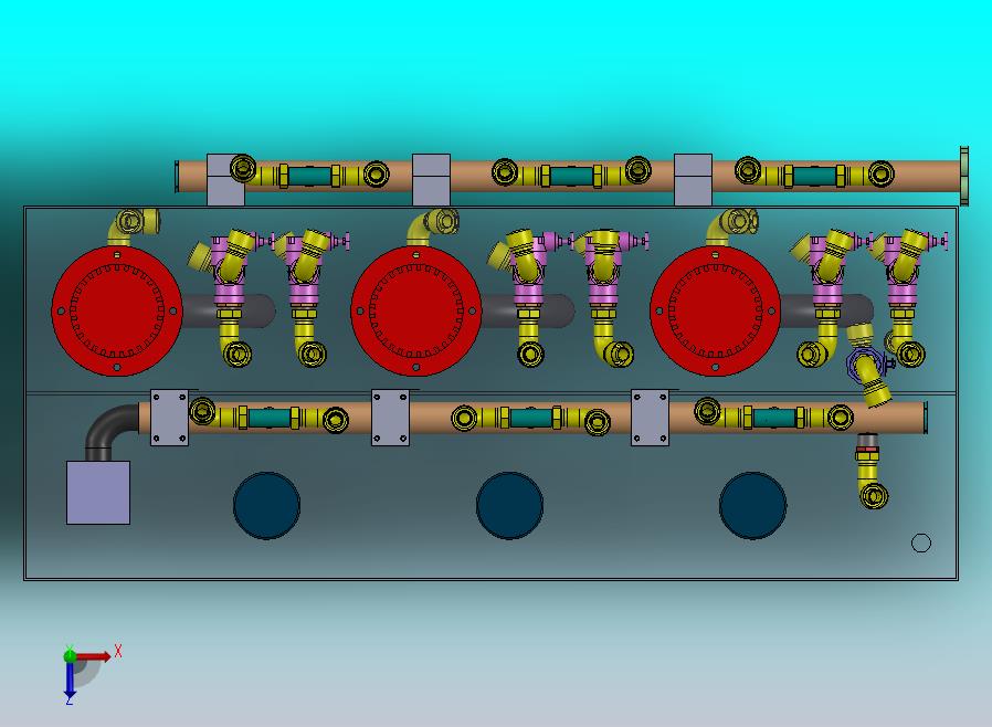 液压阀块防水单元总成