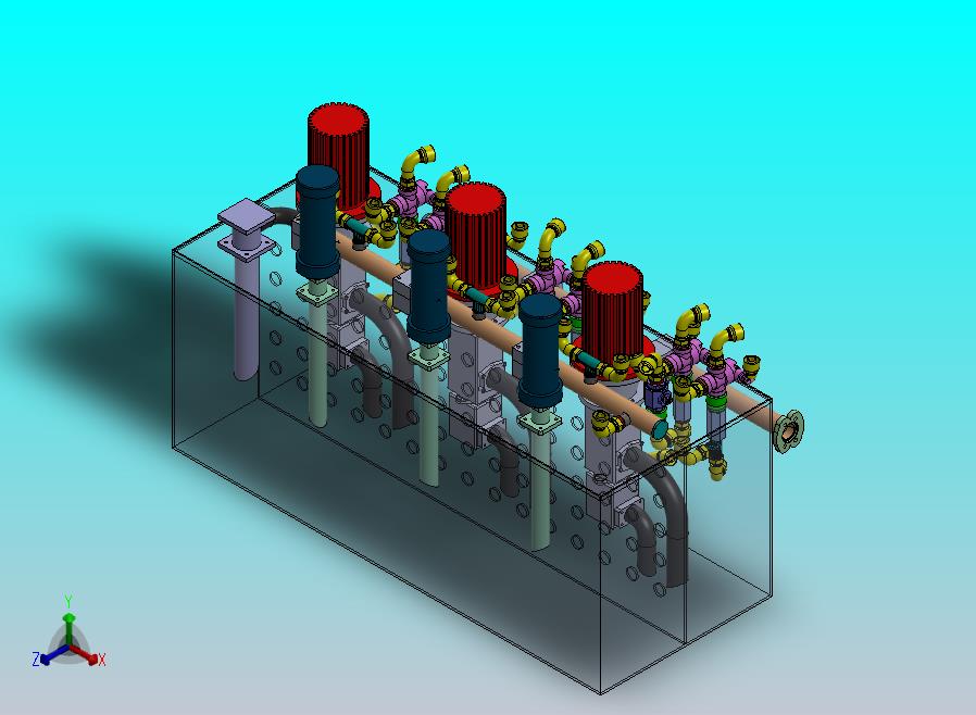 液压阀块防水单元总成
