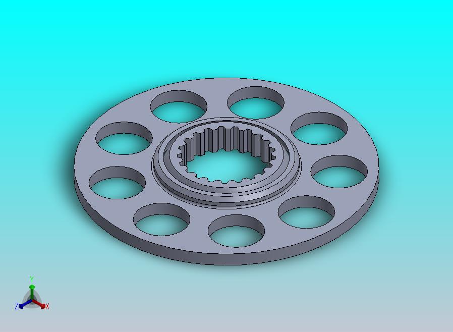 液压泵活塞靴固定器