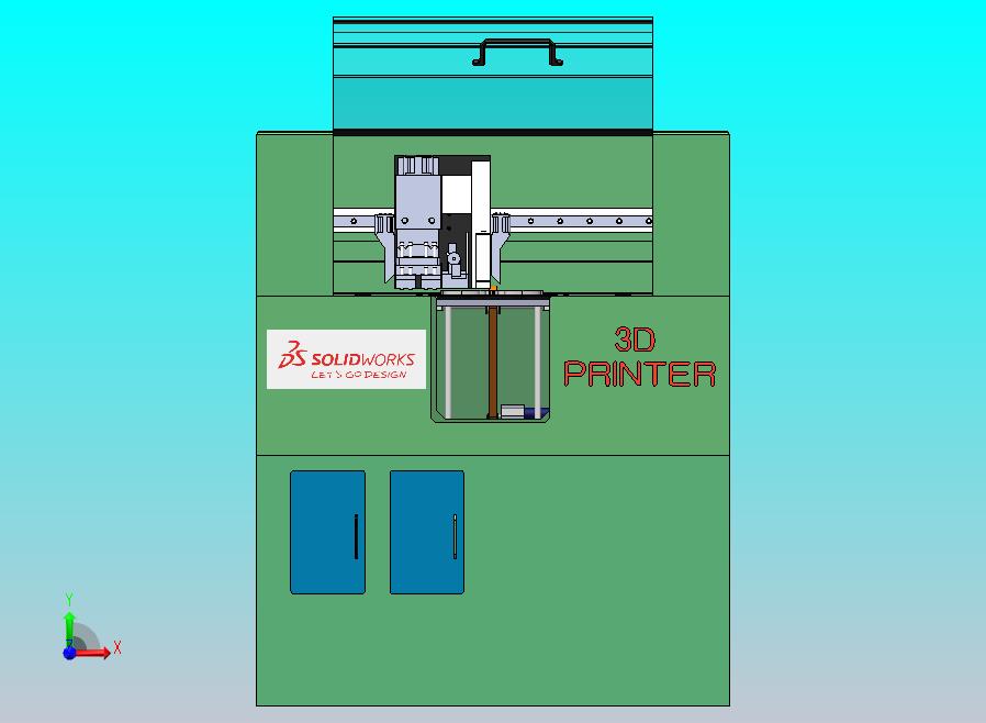 一款3D打印机模型