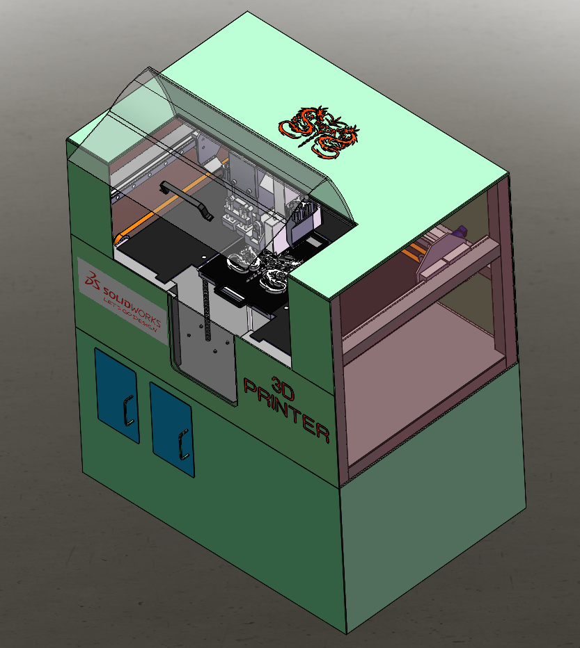 一款3D打印机模型