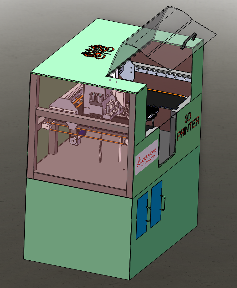 一款3D打印机模型