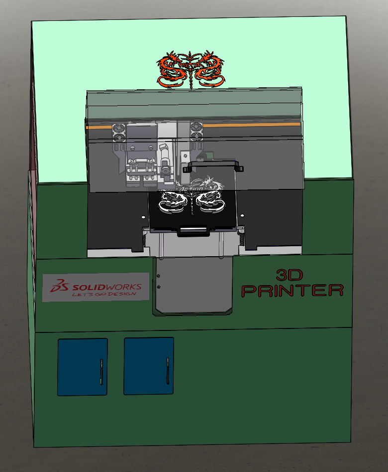 一款3D打印机模型