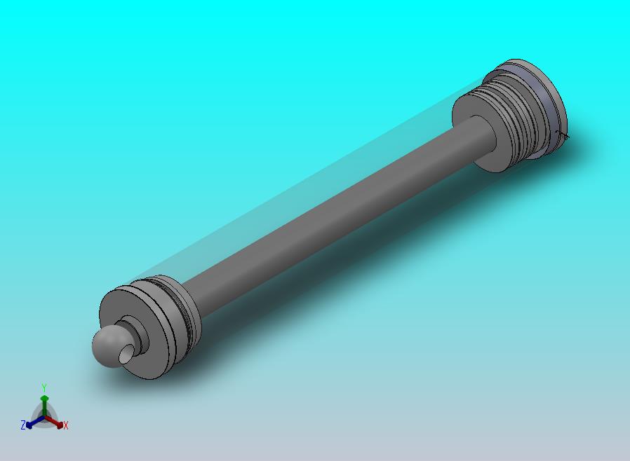 焊接式液压缸 140x65x708.5 mm