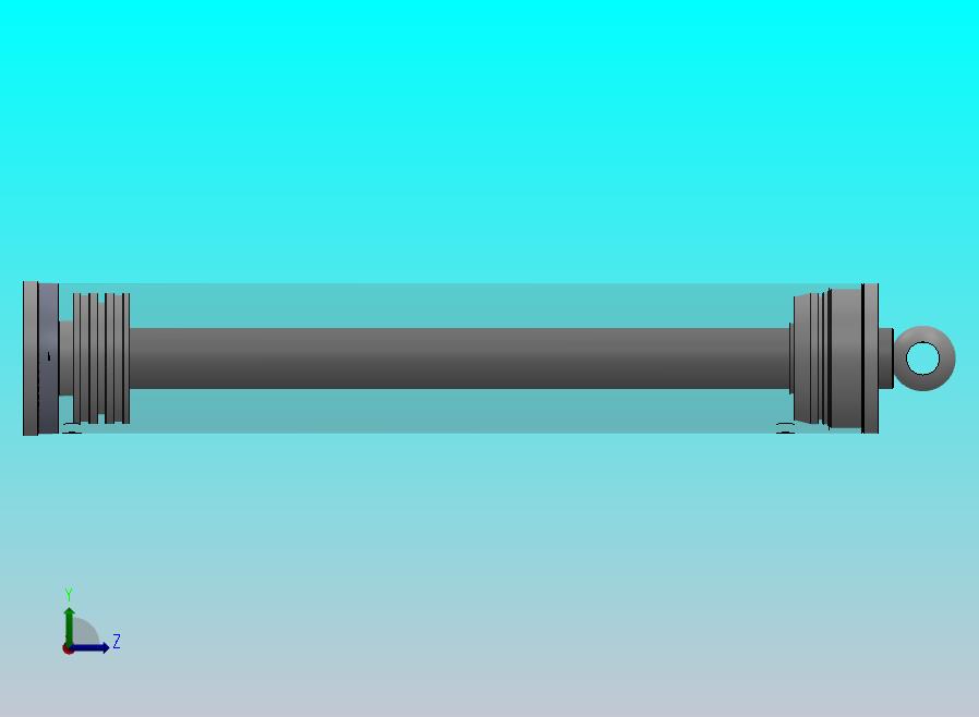 焊接式液压缸 140x65x708.5 mm