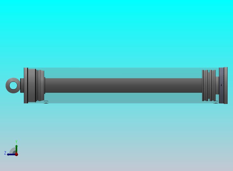 焊接式液压缸 140x65x708.5 mm