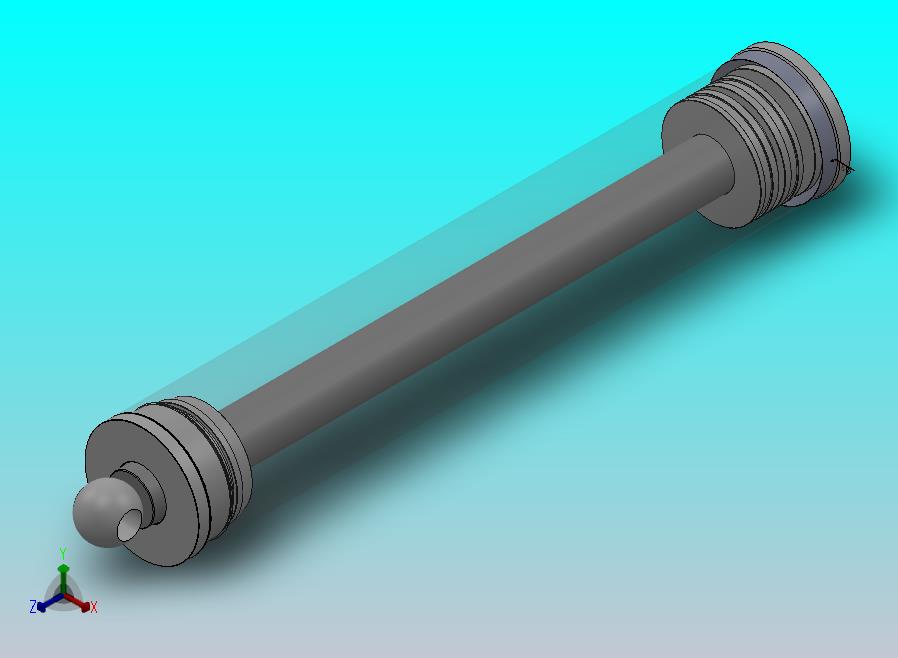 焊接式液压缸 140x65x708.5 mm