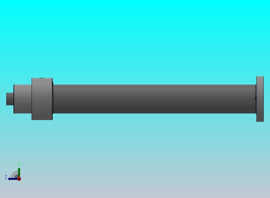 焊接式液压缸（带后端安装底座）63x36x504毫米