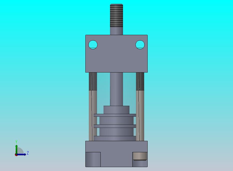 横拉杆气动缸 28x8x25.5 mm