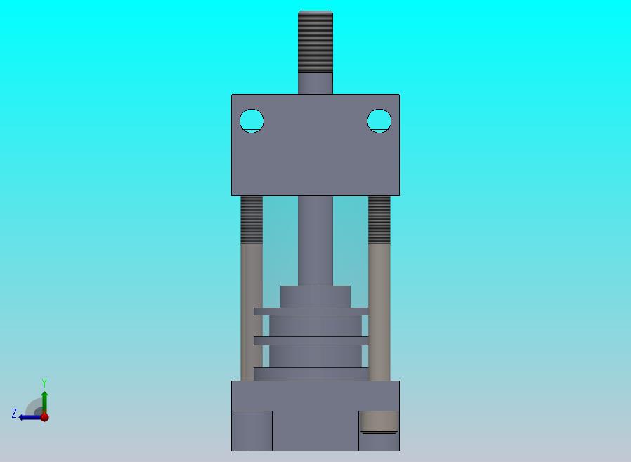 横拉杆气动缸 28x8x25.5 mm