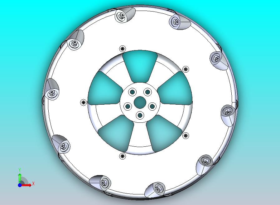 麦克汉姆轮子（外径-242毫米）