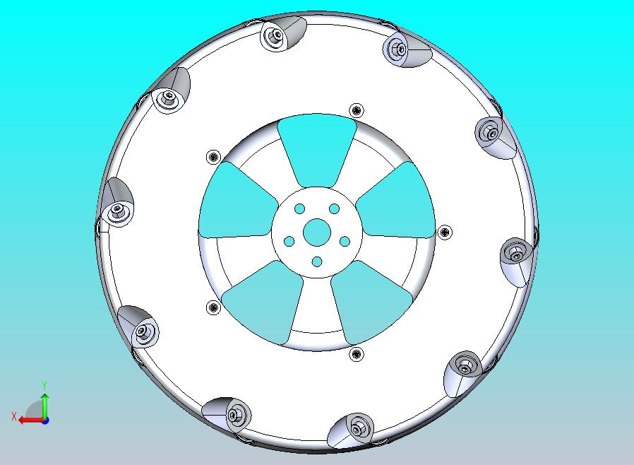 麦克汉姆轮子（外径-242毫米）